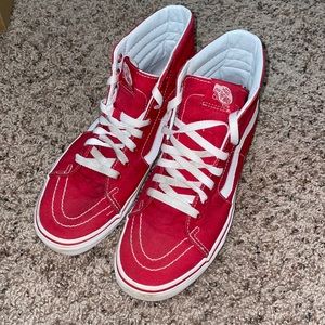 Red Vans (Mens)